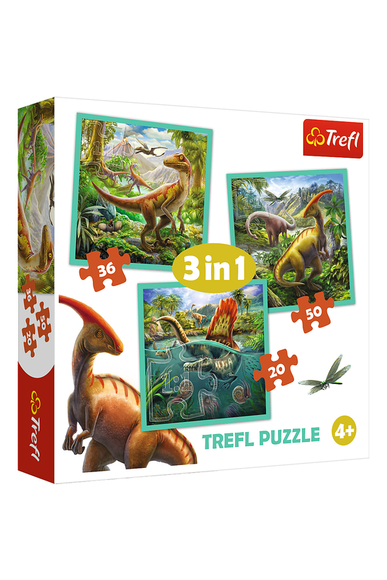 Trefl 3-in-1 Puzzles The Extra...