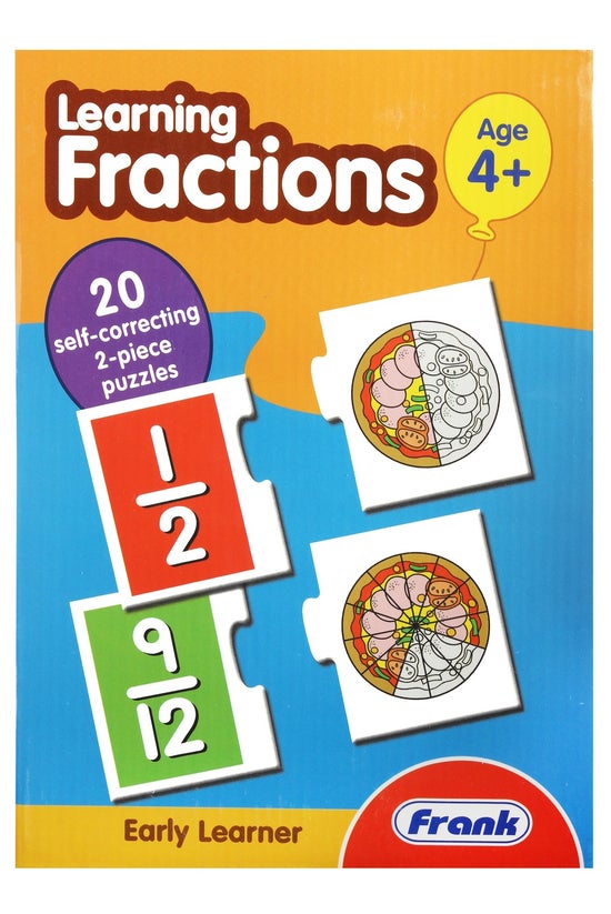 Frank Learning Fractions Puzzl...