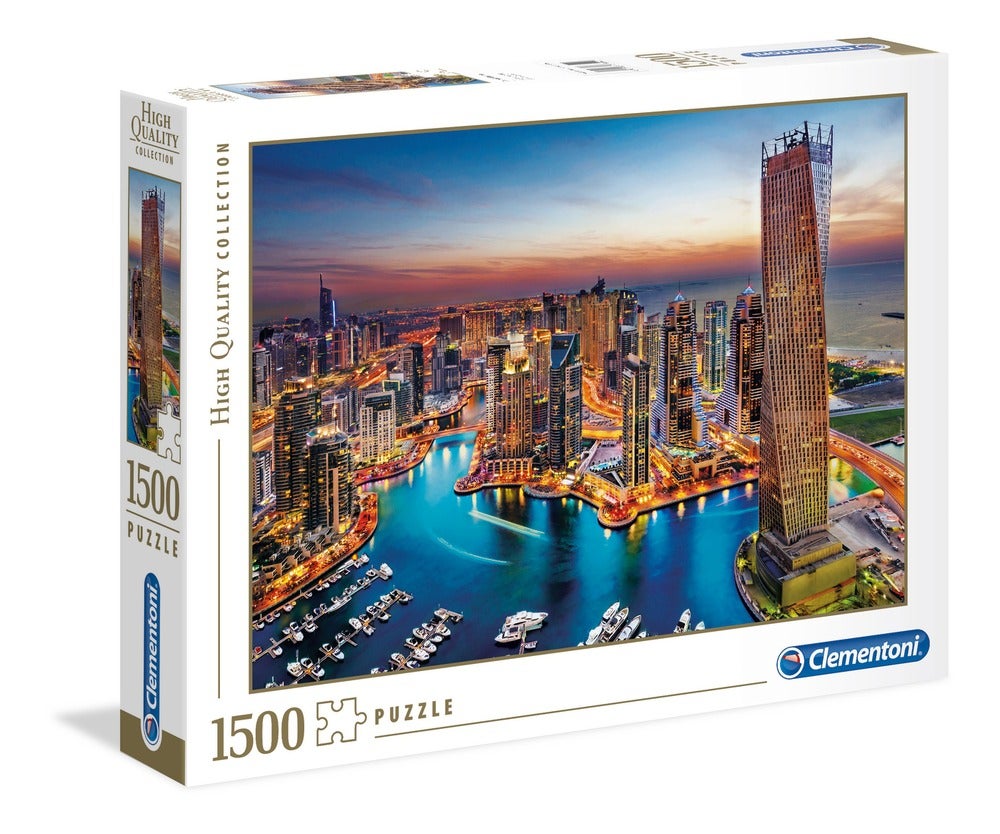 Clementoni 31814 Yachthafen von Dubai 1500 Teile Puzzle High Quality Collection 