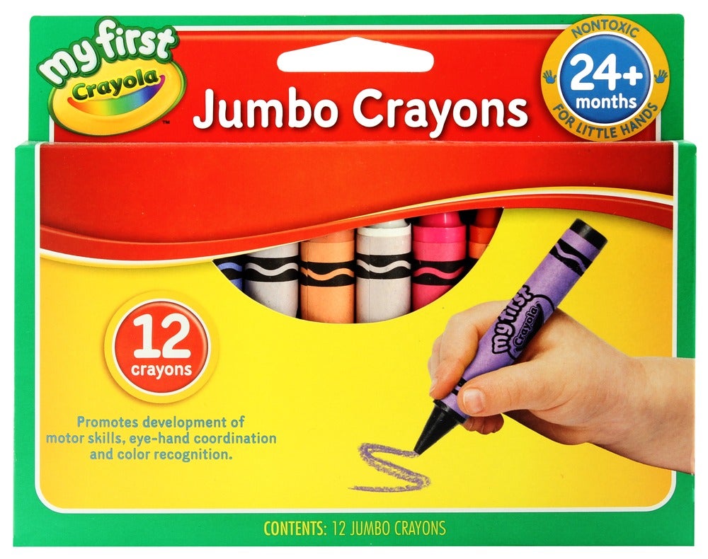 My First Crayola Jumbo Crayons Pack of 12 Whitcoulls