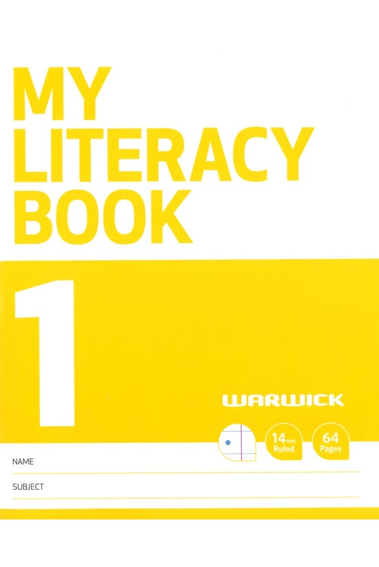 Warwick My Literacy Book 1 14m...