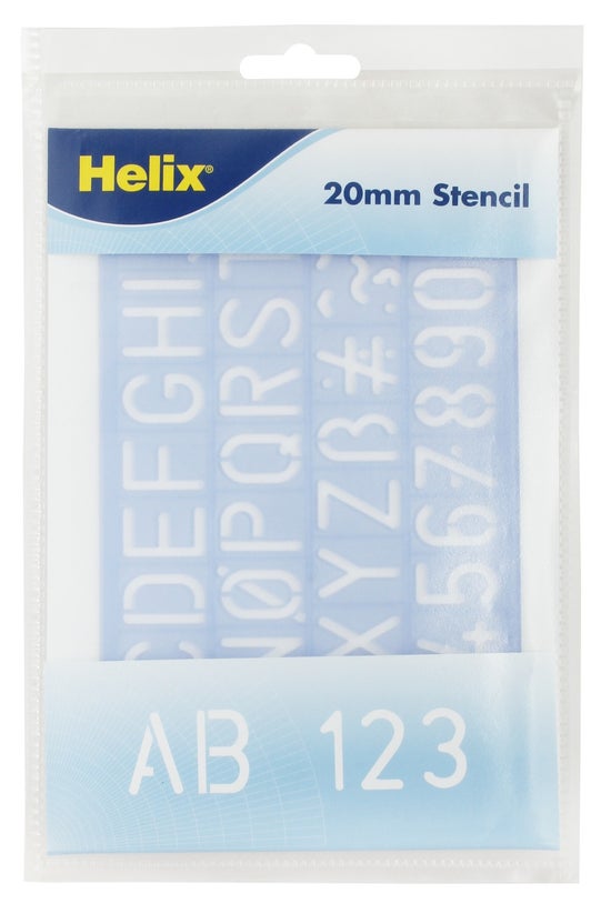 Helix Stencil Alpha Upper 20mm...