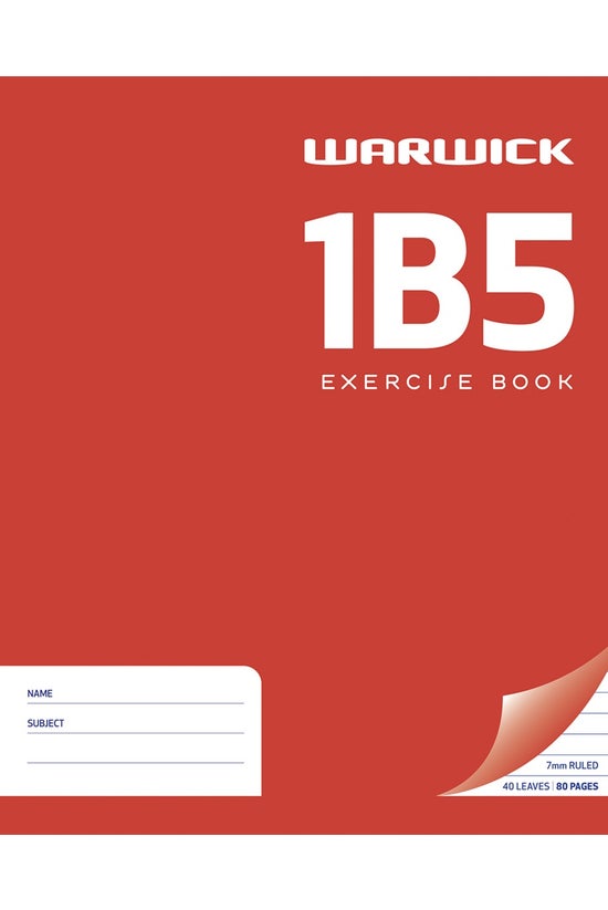 Warwick 1b5 Exercise Book 255 ...