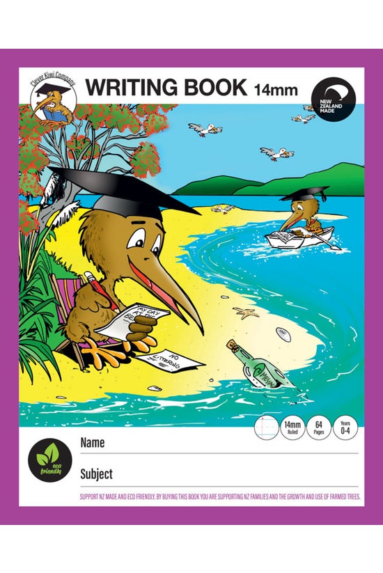 Clever Kiwi My Writing Book 1