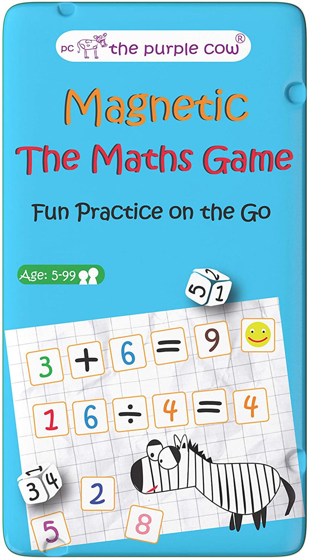 Purple Cow Magnetic Maths Game Whitcoulls