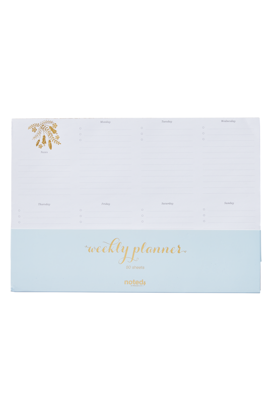 Noted Flora A4 Weekly Planner