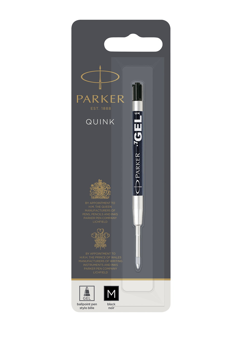 Parker Gel Refill Ballpoint Medium Black Whitcoulls
