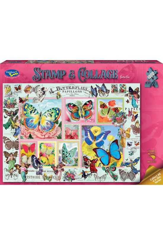 Stamp & Collage 1000 Piece...