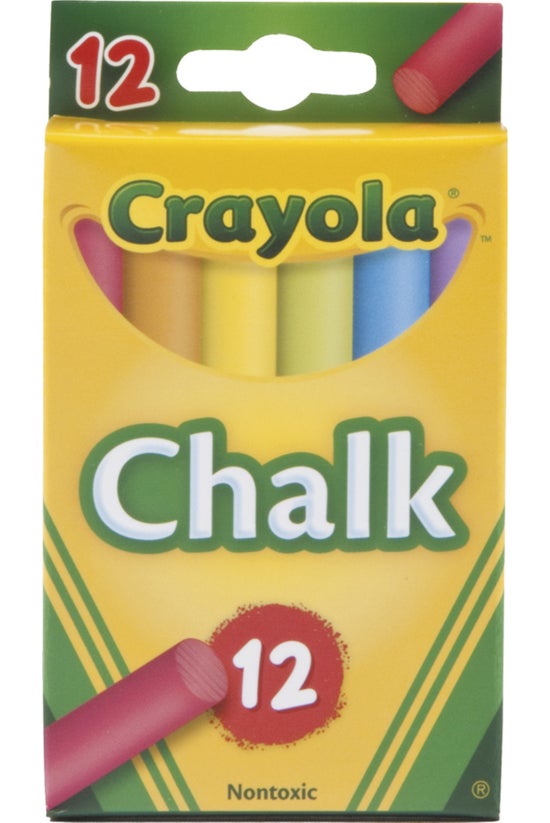 Crayola Chalk Coloured Pack Of...