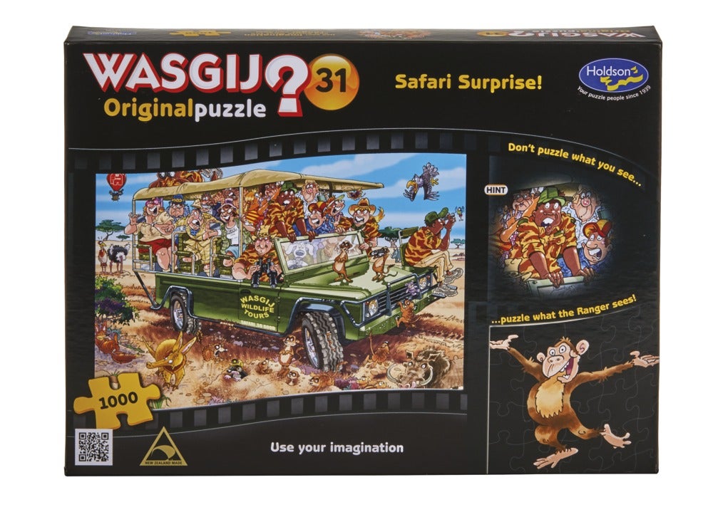WASGIJ Original #31 Safari Surprise! 1000 Pieces - Whitcoulls