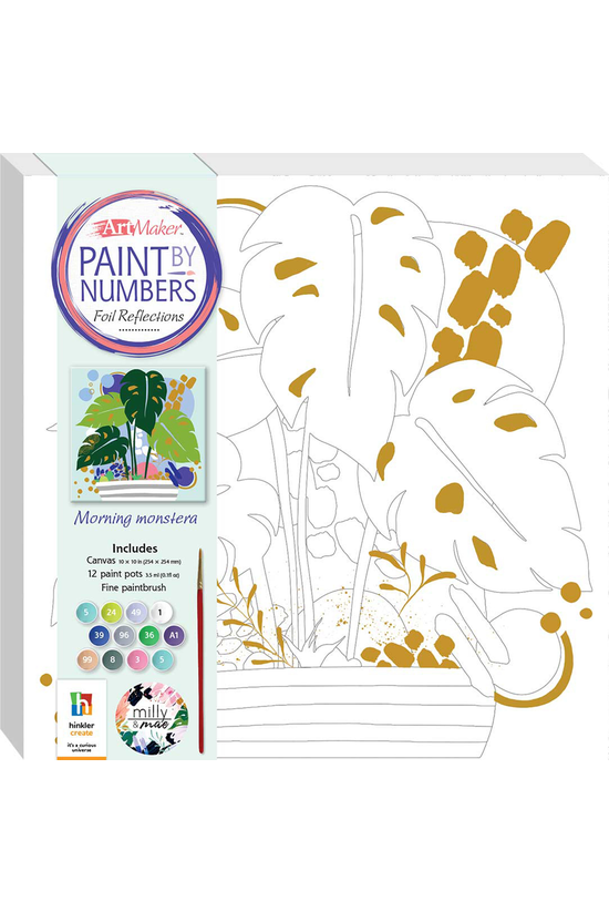 Artmaker Paint By Numbers Foil...