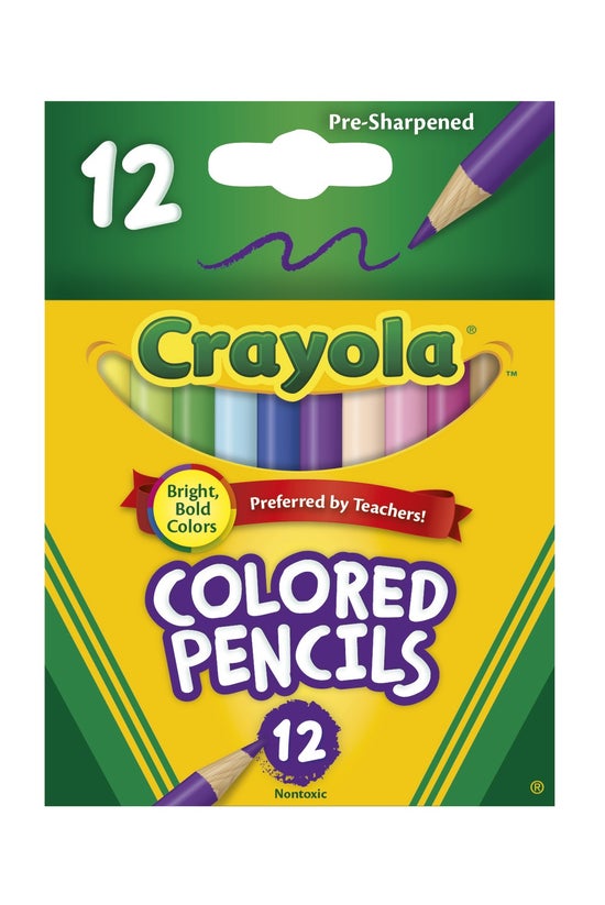Crayola Coloured Pencils Half ...