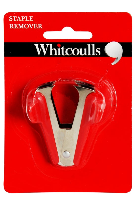 Whitcoulls Red Staple Remover