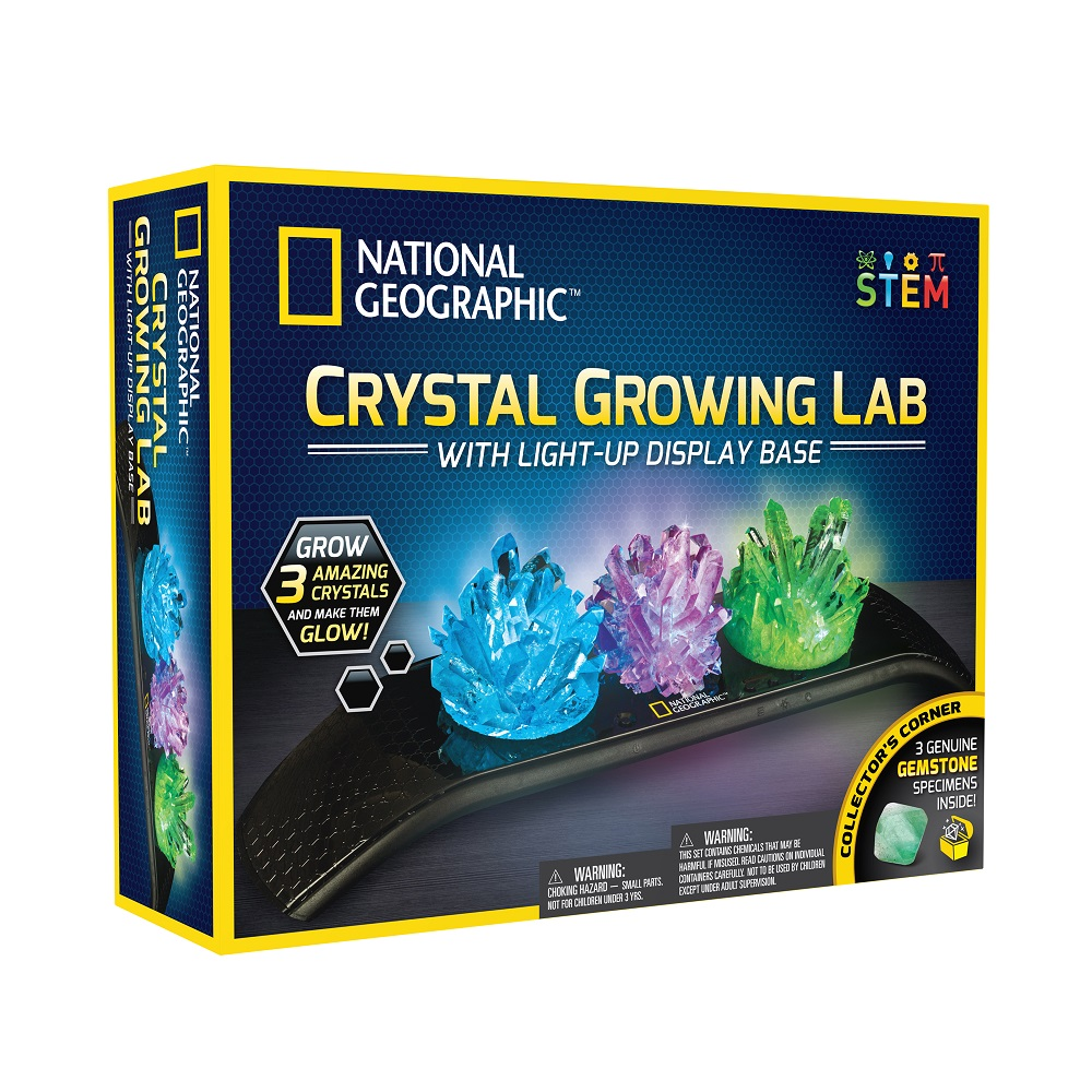 National Geographic Crystal Growing Lab with LightUp Display Base