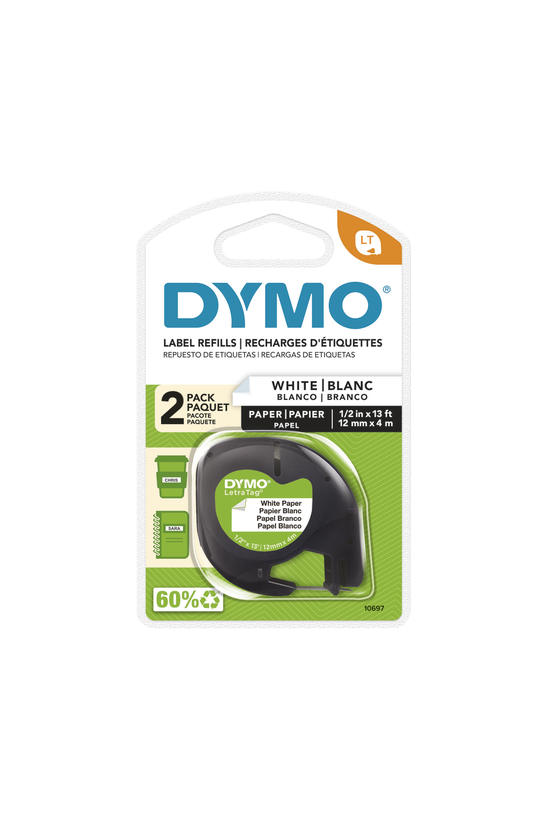 Dymo Letratag Label Tape Paper...