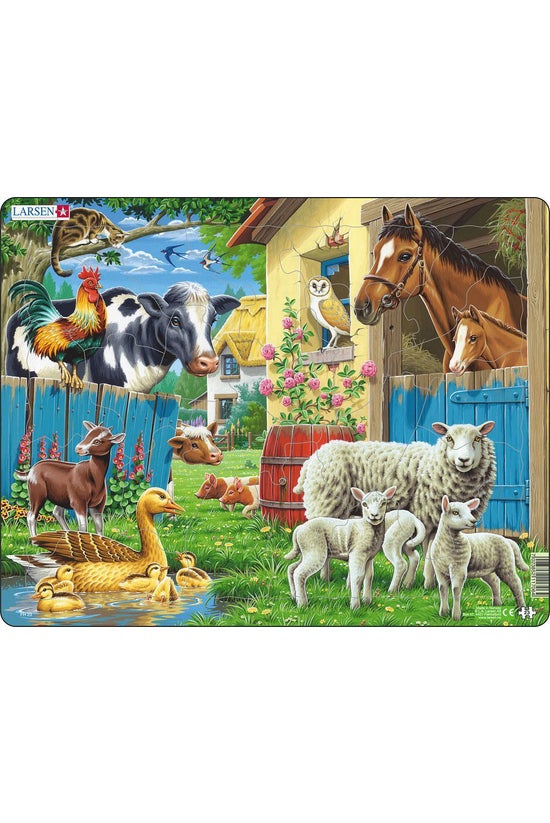 Farm Animals Puzzle 23 Pieces