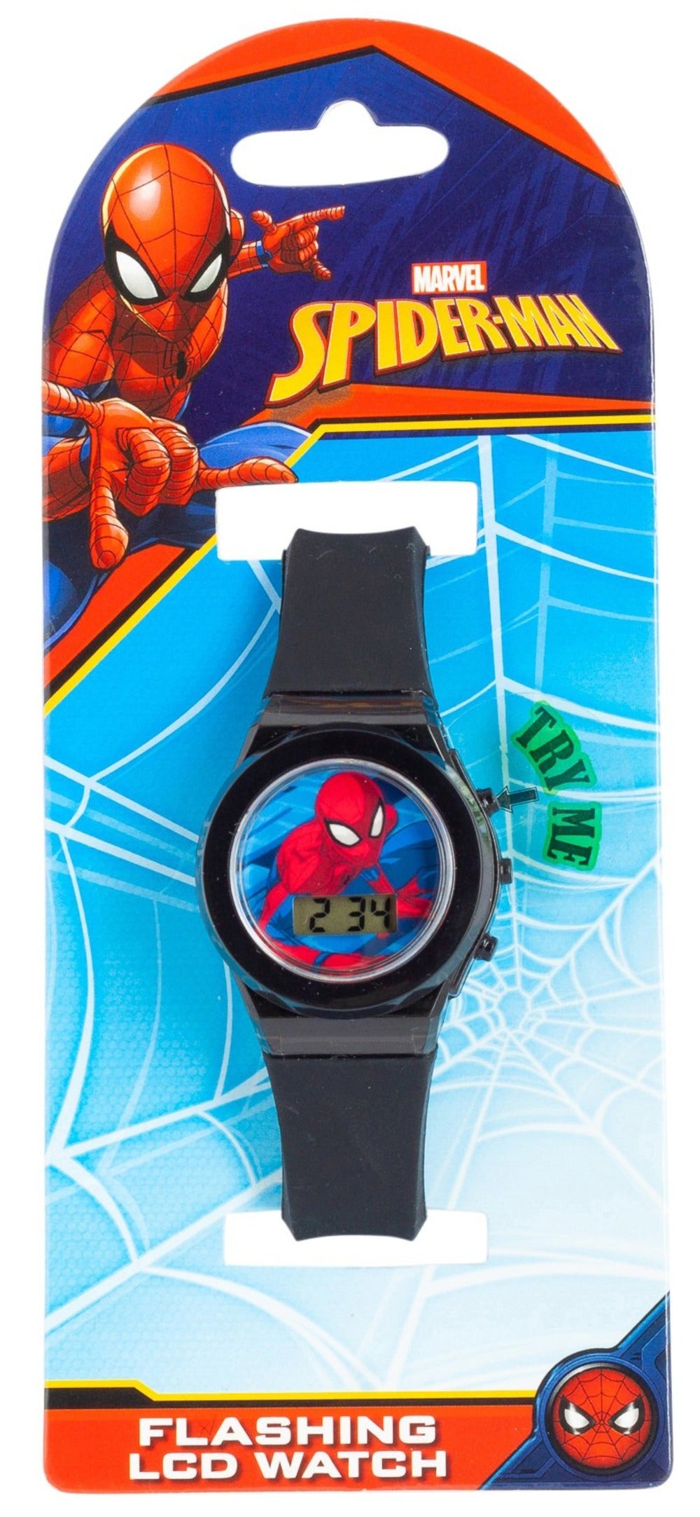 spider man digital watch