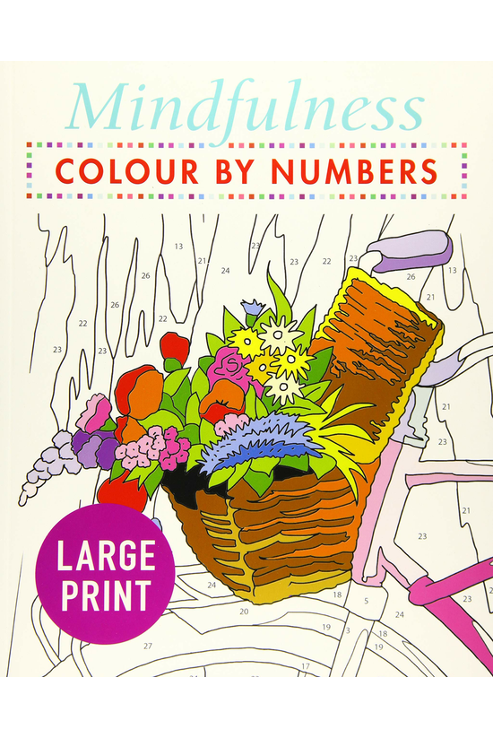 Mindfulness Colour-by-numbers