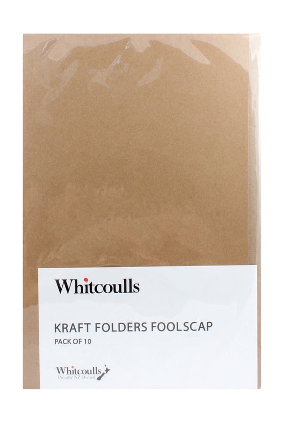 Whitcoulls Kraft File Folders ...