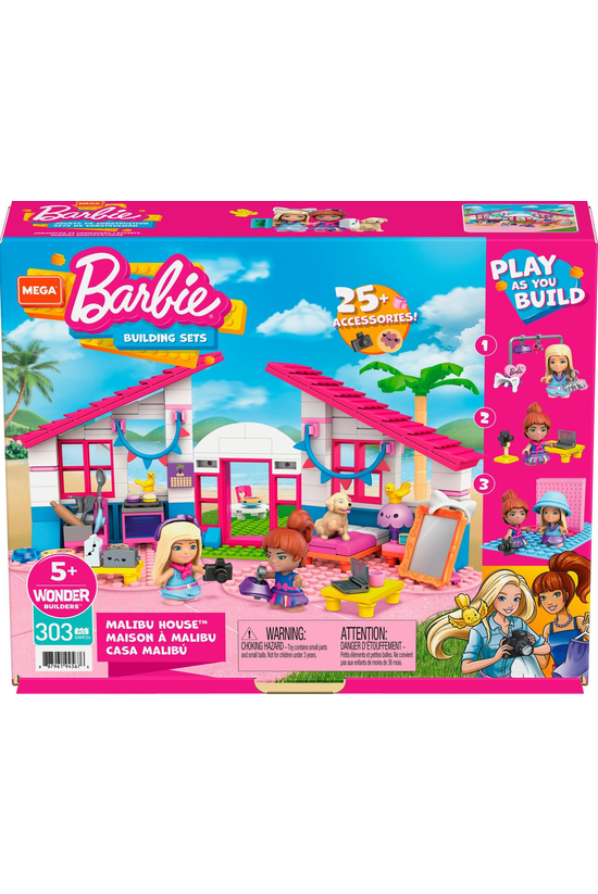 Mega Construx Barbie Malibu Ho...
