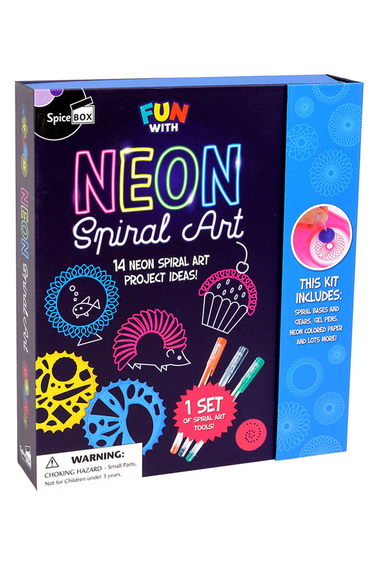 Spice Box Fun With Neon Spiral...