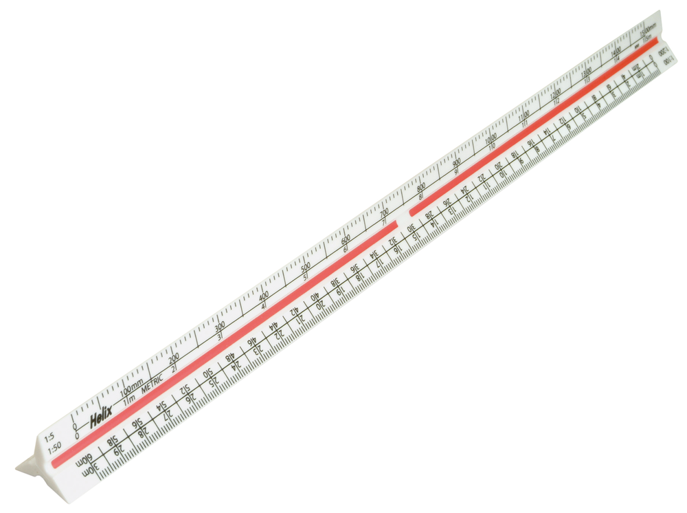 Helix Triangular Scale Rule 30cm Whitcoulls
