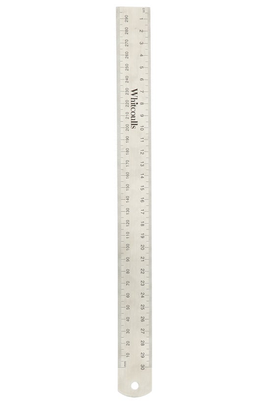Whitcoulls Steel Ruler 30cm