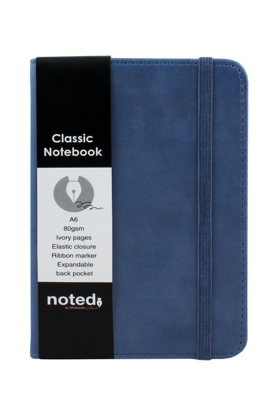 Noted Classic Notebook A6 Navy