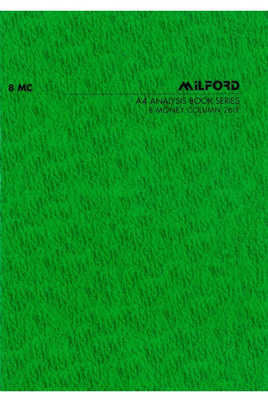 Milford Analysis Book A4 Limp ...