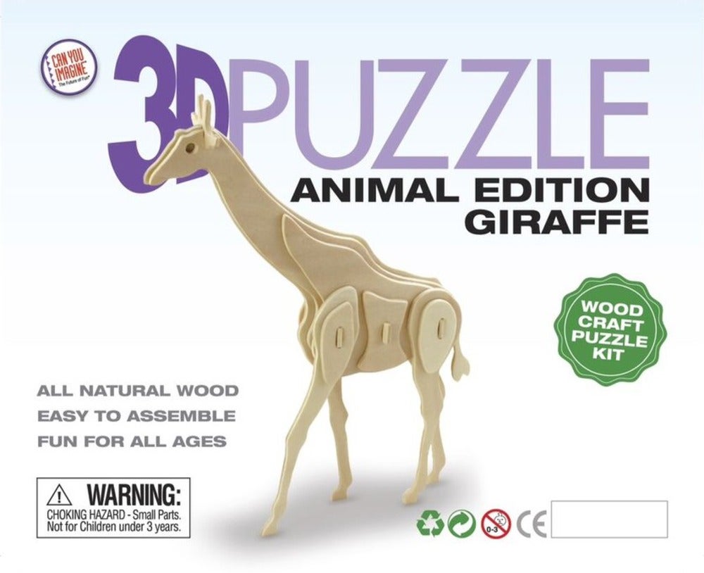 3D Animal Puzzle Assorted Whitcoulls