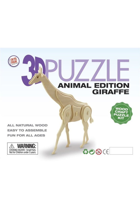 3d Animal Puzzle Assorted