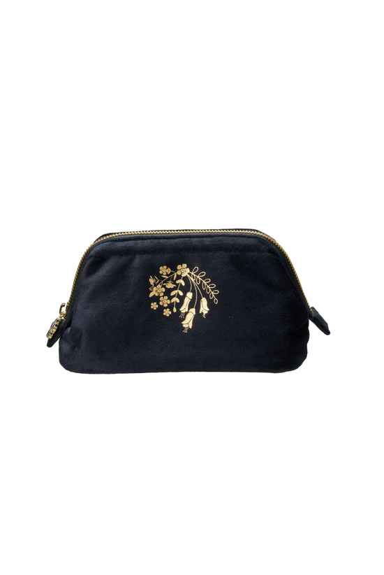 Noted Flora Cosmetic Bag Velve...