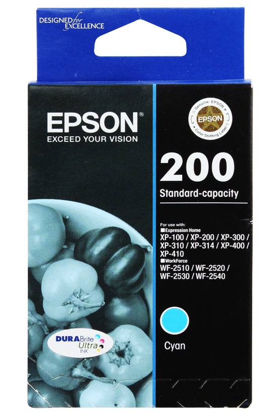 Epson Ink Cartridge 200 Cyan