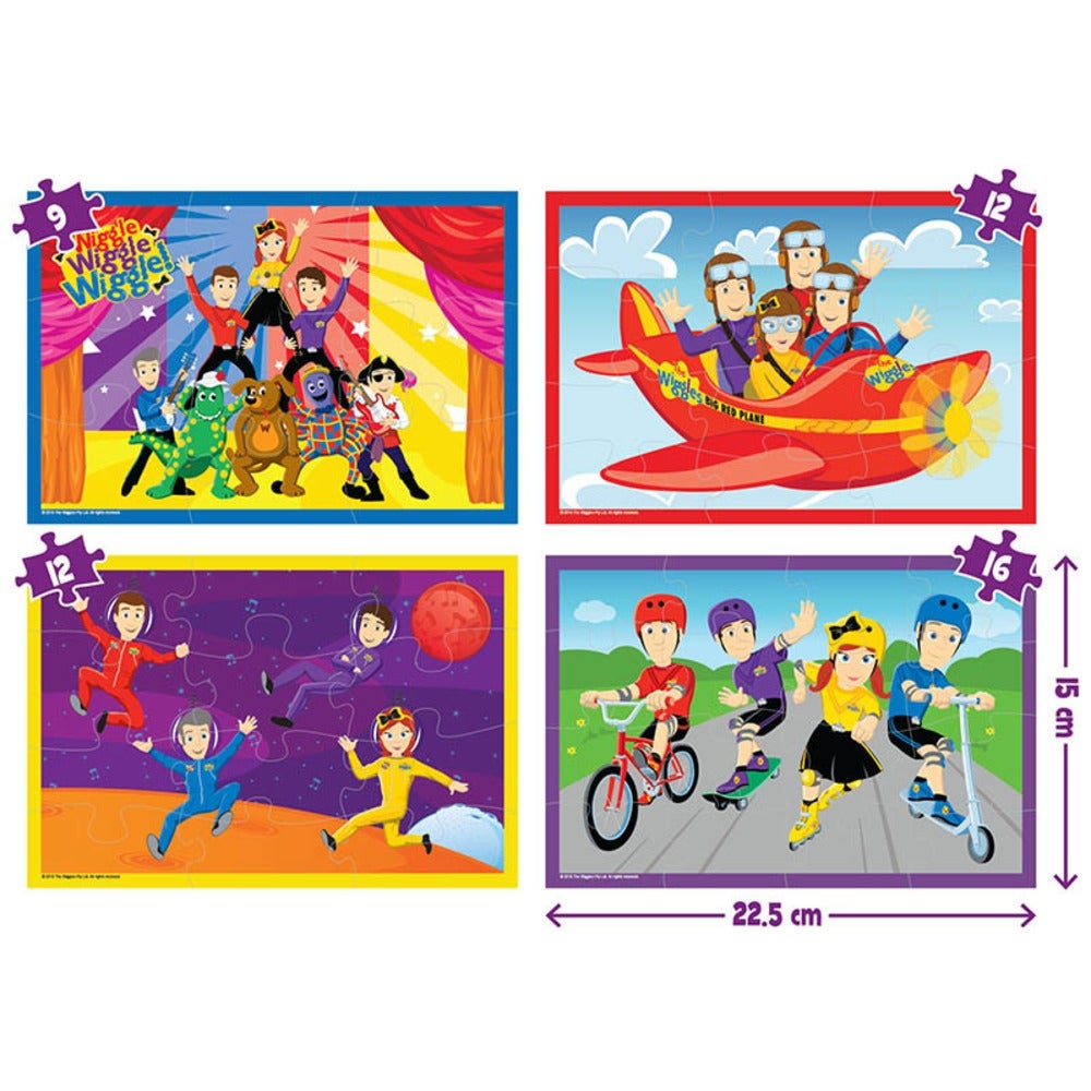 Wiggles 4 In 1 Wooden Jigsaw Puzzles Whitcoulls