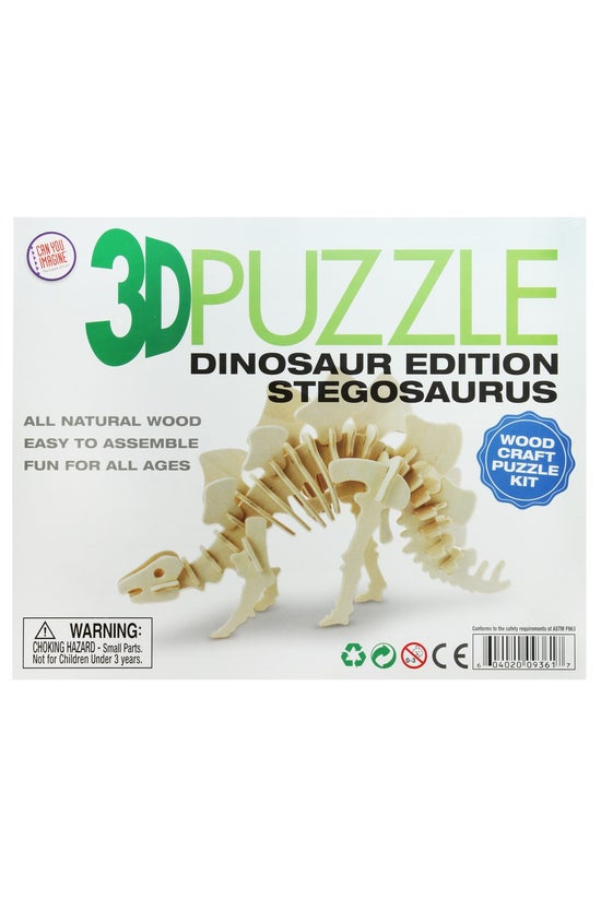 3d Dinosaur Puzzle Assorted