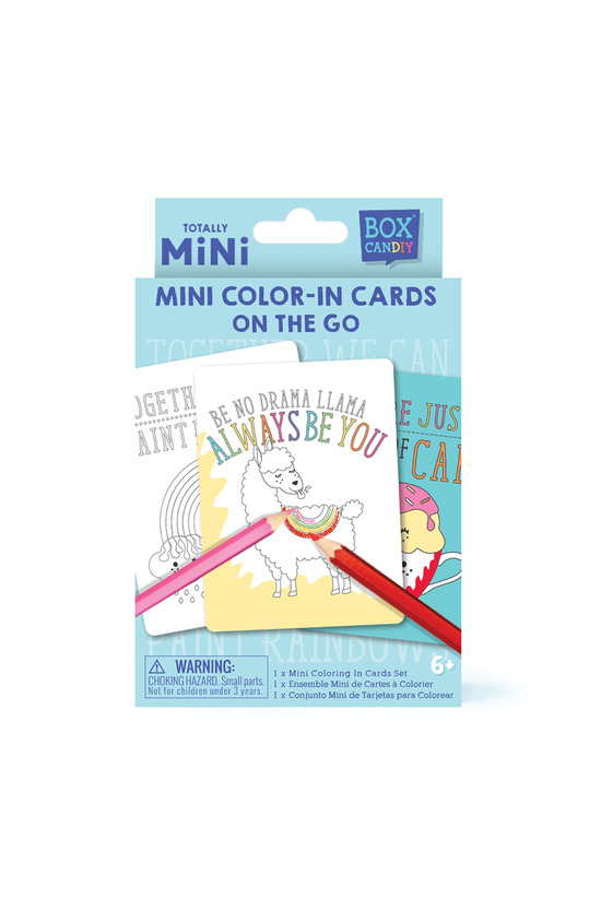 Totally Mini: Colour-in Cards