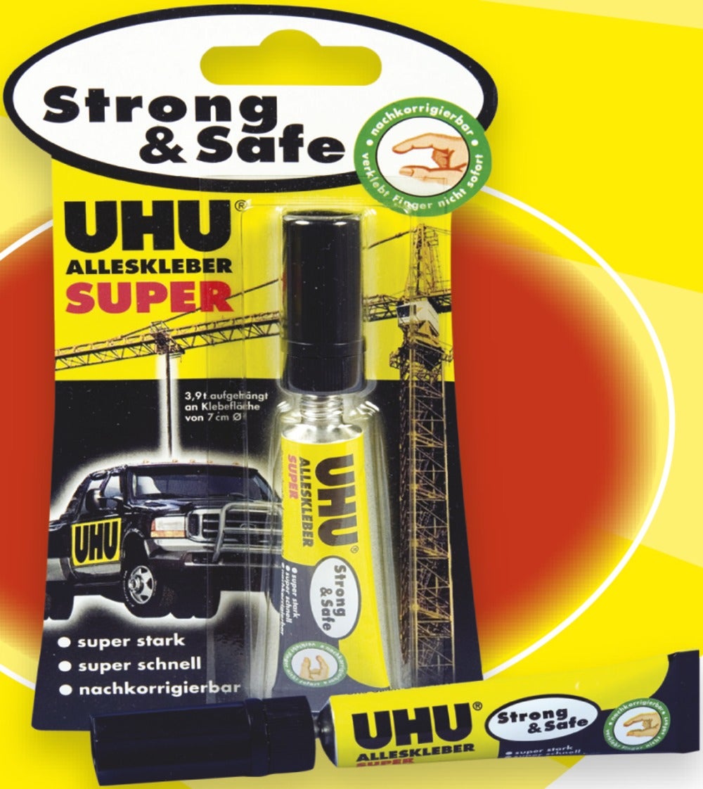UHU Super Glue Strong & Safe 7g Whitcoulls