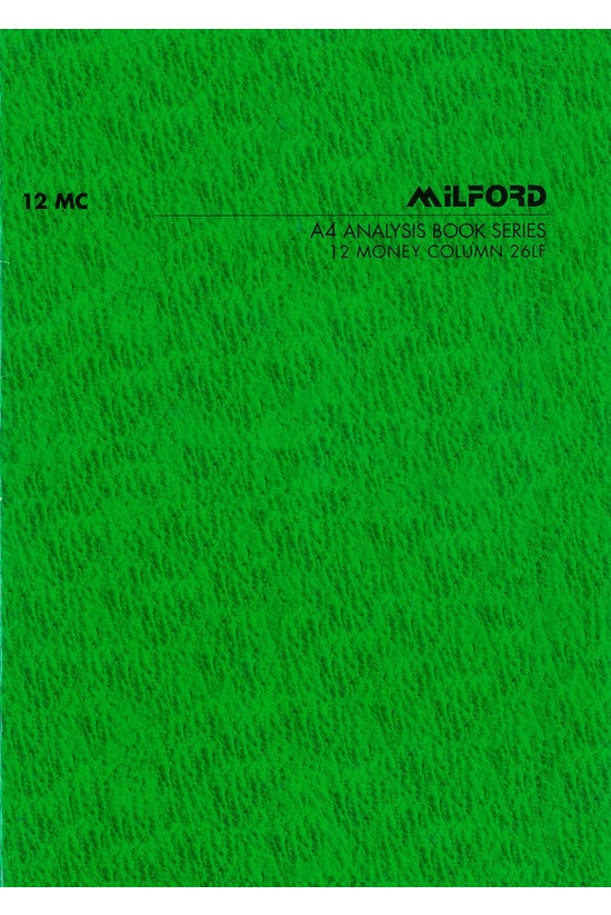 Milford Analysis Book A4 Limp ...