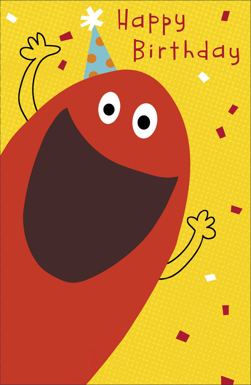 Birthday Card Musical Excited Whitcoulls