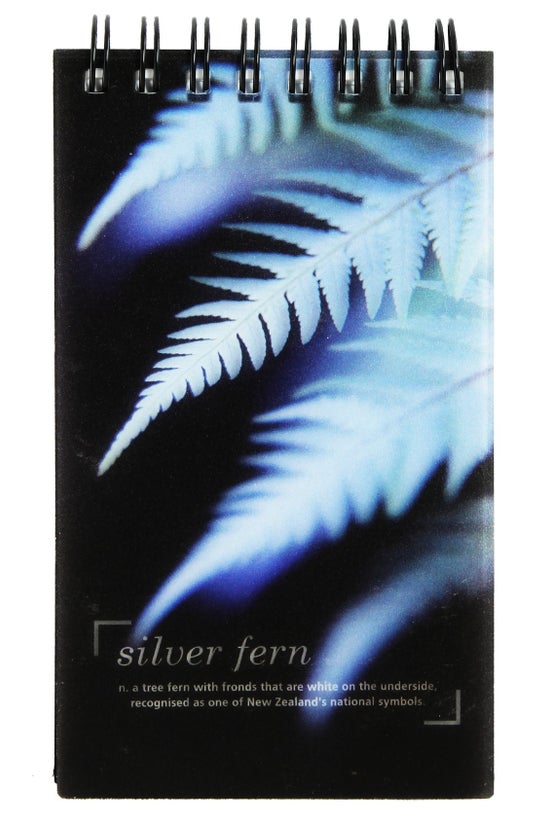 Silver Fern Fliptop Notebook