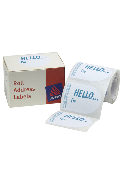 Avery Name Labels 58x43mm Box of 100 - Whitcoulls