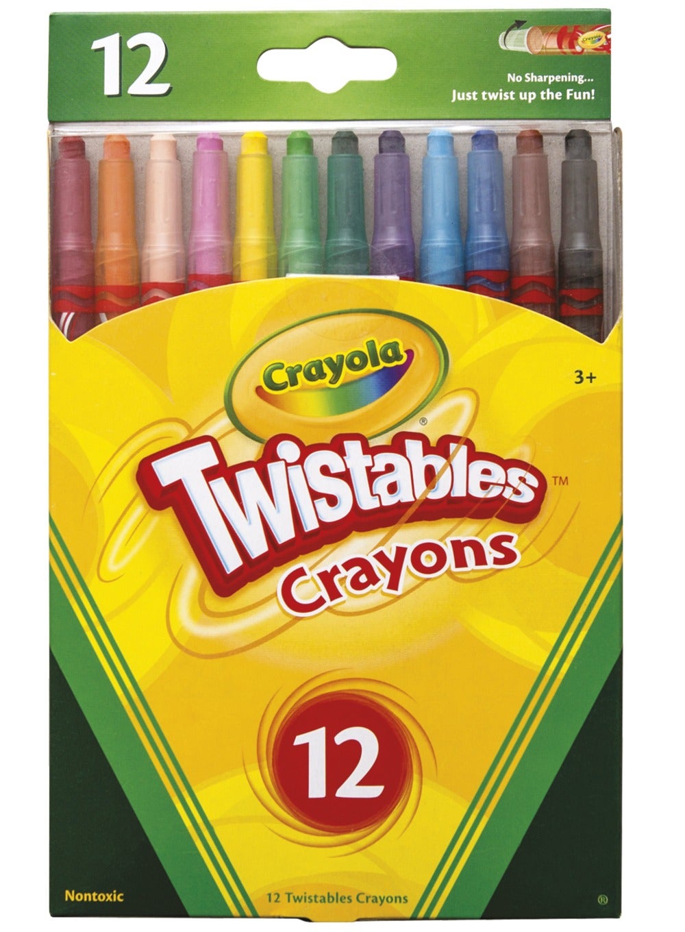 Crayola Crayons Twistables Pack 12 Whitcoulls