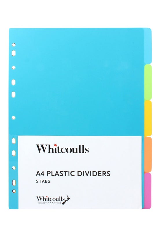 Whitcoulls Subject Dividers 5 ...