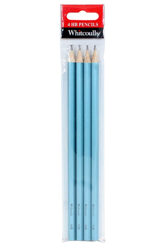 Whitcoulls Hb Pencils Pack 4