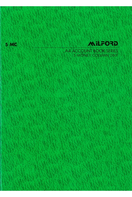 Milford Accounting Book A4 Lim...