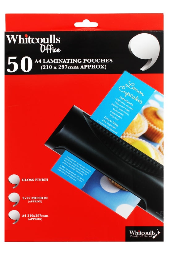 Whitcoulls Laminating Pouches ...