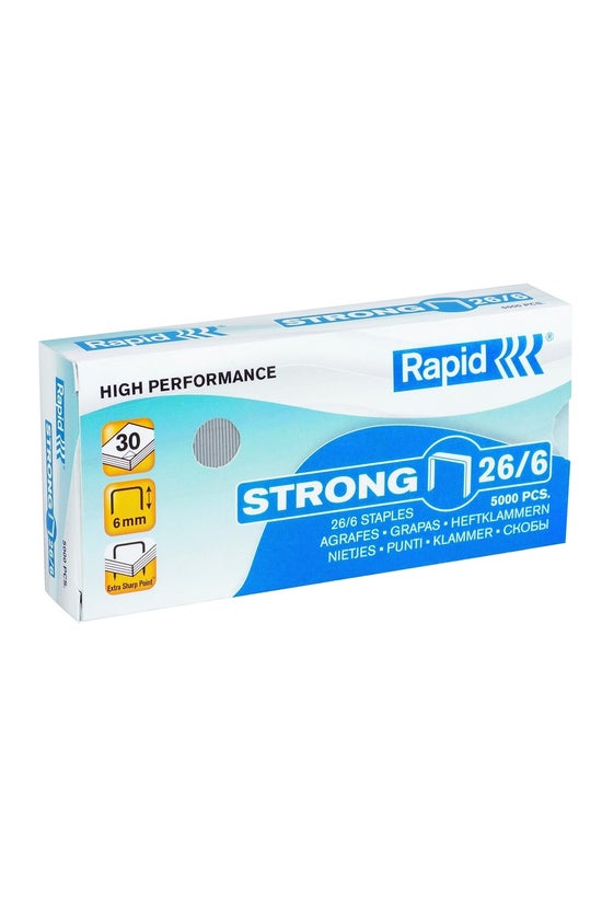 Rapid 26/6 Strong Staples Box ...