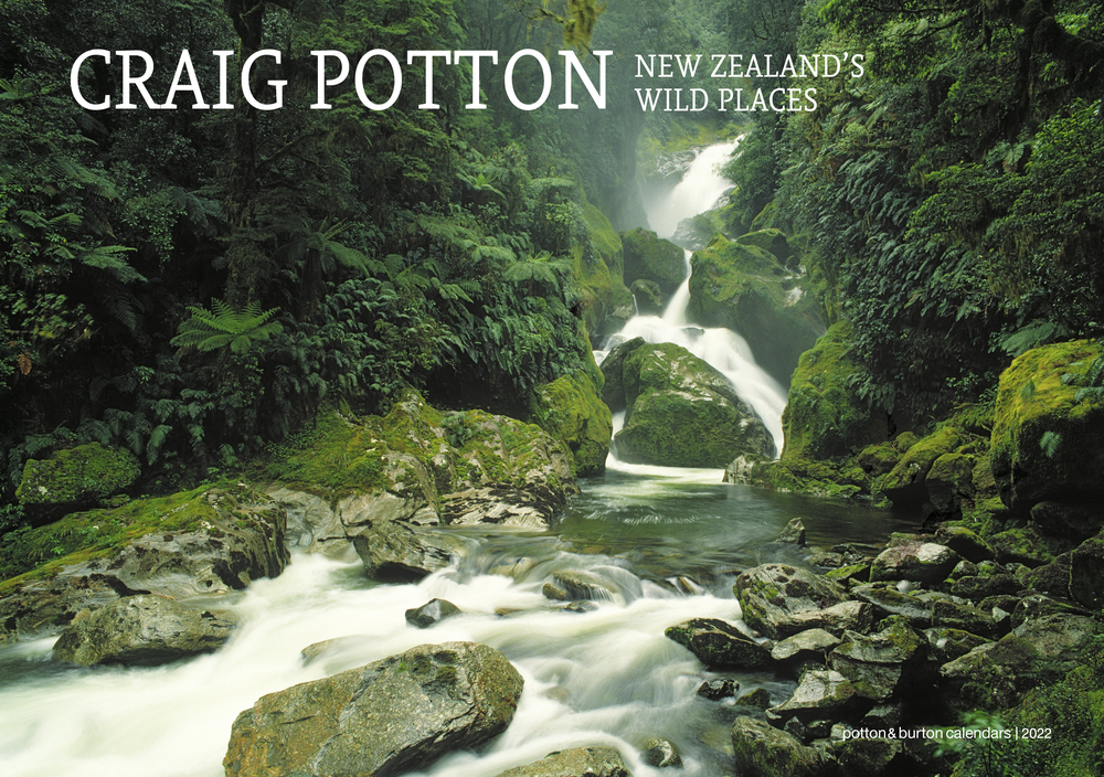 2022 Wall Calendar New Zealand's Wild Places - Whitcoulls