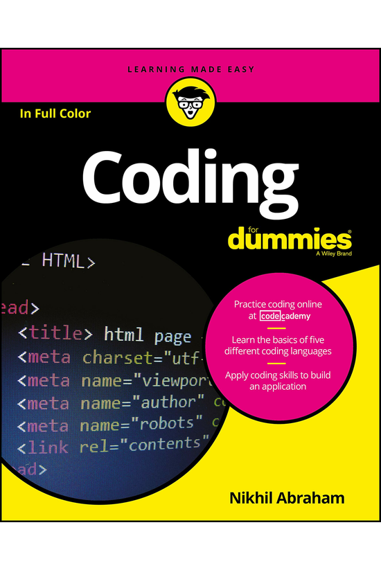 Dummies: Coding For Dummies