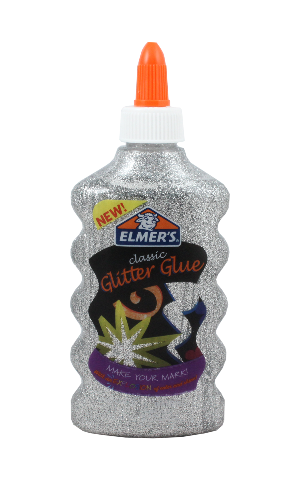 Elmer's Glitter Glue Silver 177mL Whitcoulls